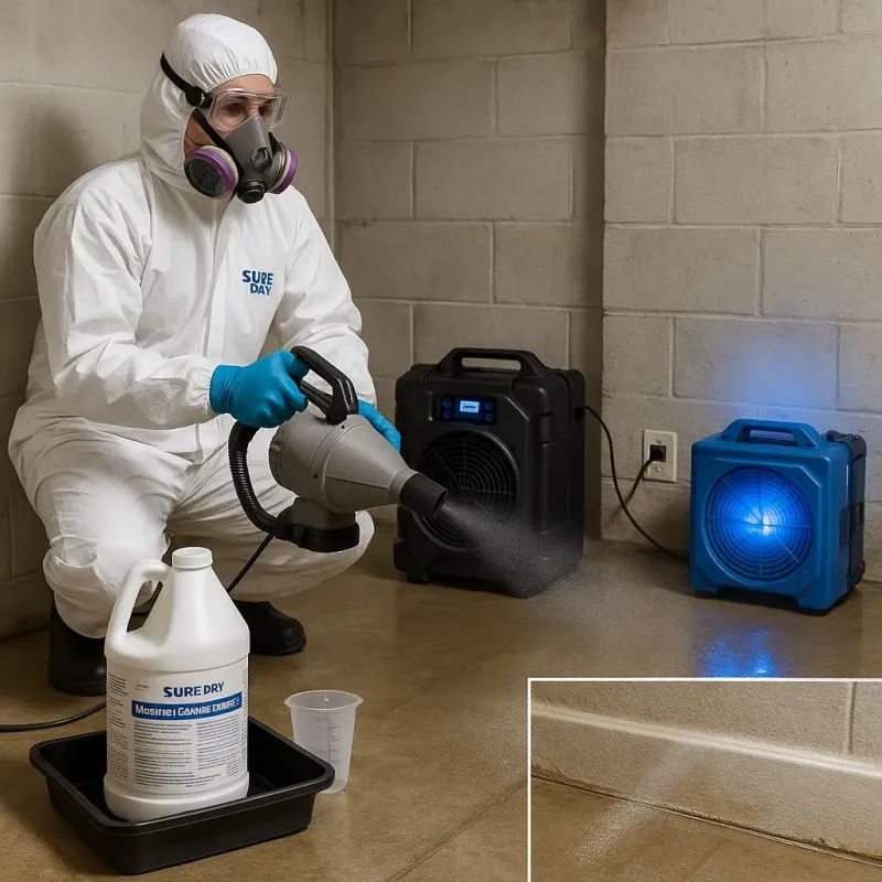 Sanitization and Odor Removal process in Laguna Beach, CA