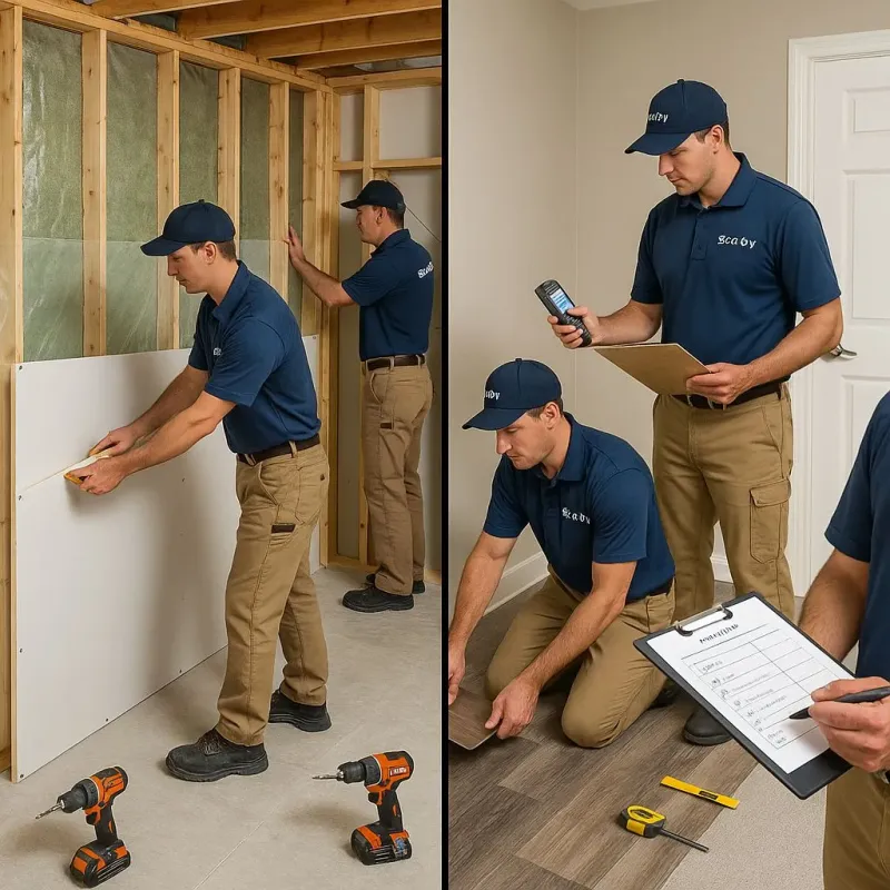 Repairs and Reconstruction process in Laguna Beach, CA