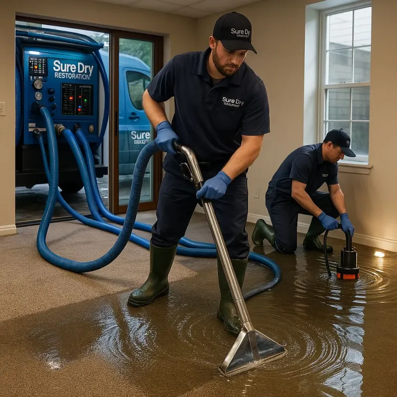 Water Extraction and Removal process in Laguna Beach, CA